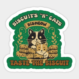 Bismeow - Taste The Biscuit Sticker